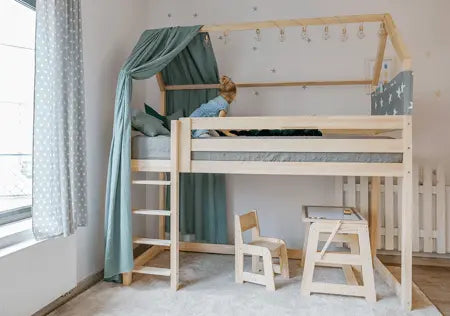 Halfhoogslaper Lucky 100 cm onder bed - bopien.nl