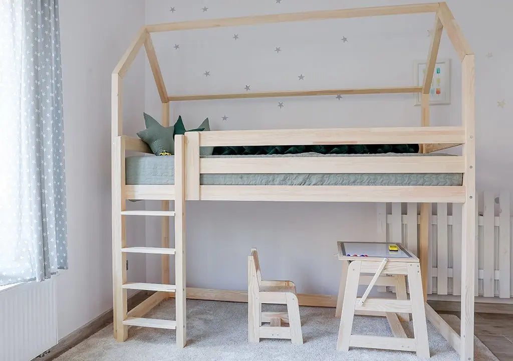Halfhoogslaper Lucky 100 cm onder bed - bopien.nl