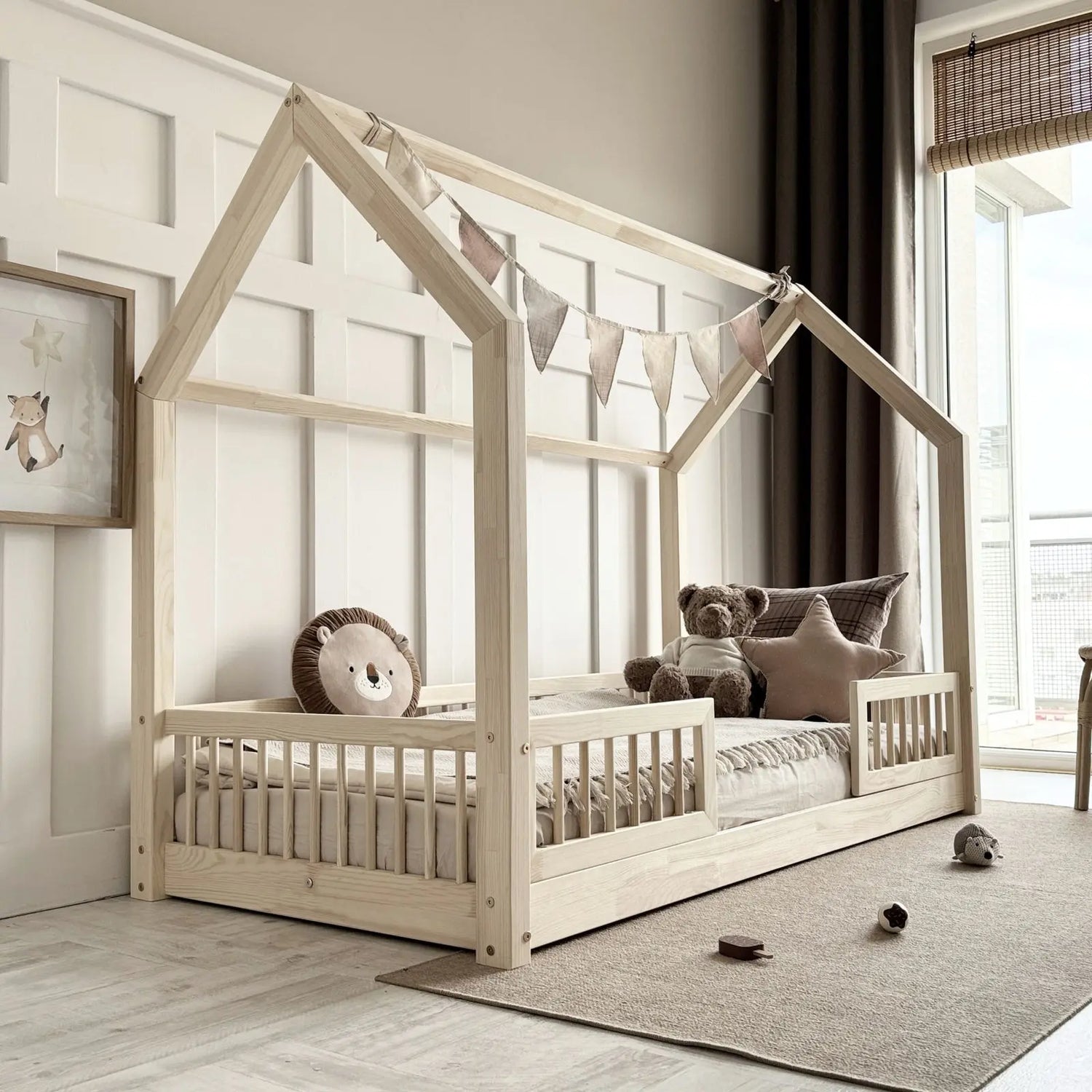 Montessori Bedhuisje Feline - bopien.nl