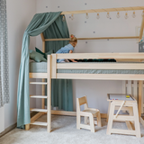 Halfhoogslaper Lucky 100 cm onder bed
