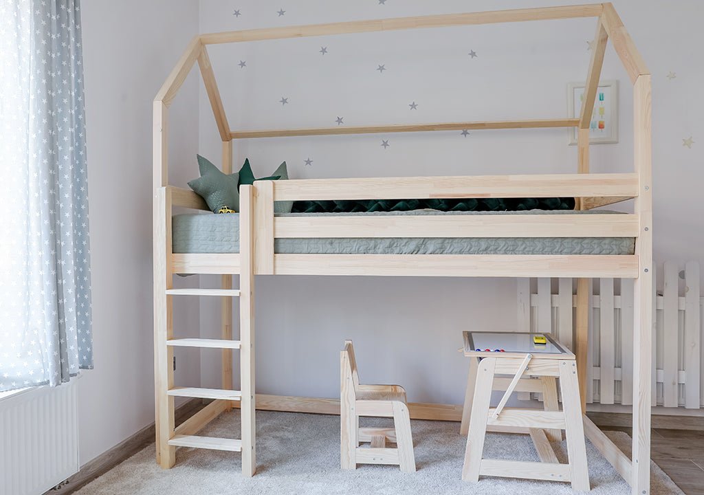 Halfhoogslaper Lucky 100 cm onder bed - bopien.nl