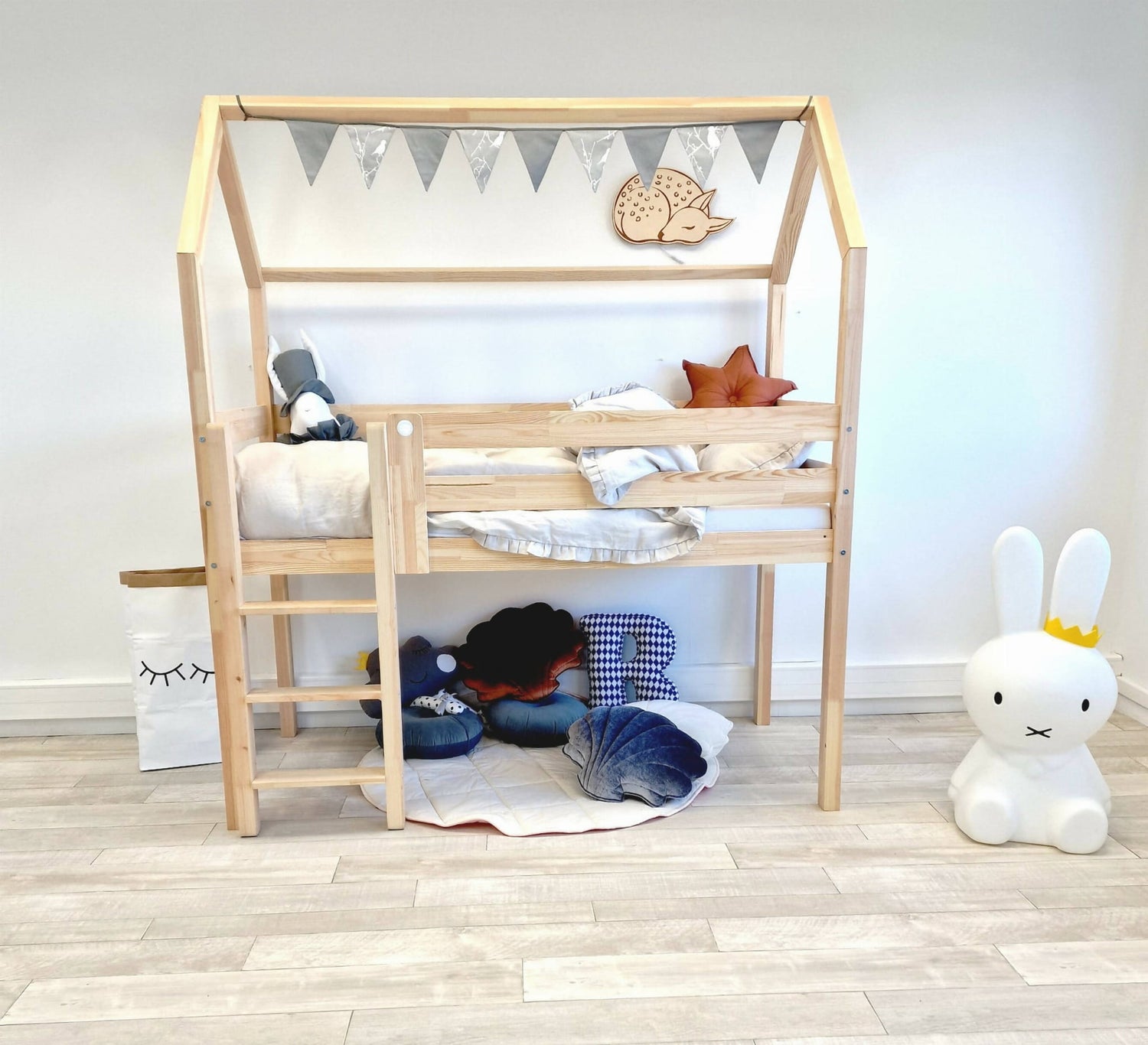 Halfhoogslaper Lucky 70cm ruimte onder bed - bopien.nl